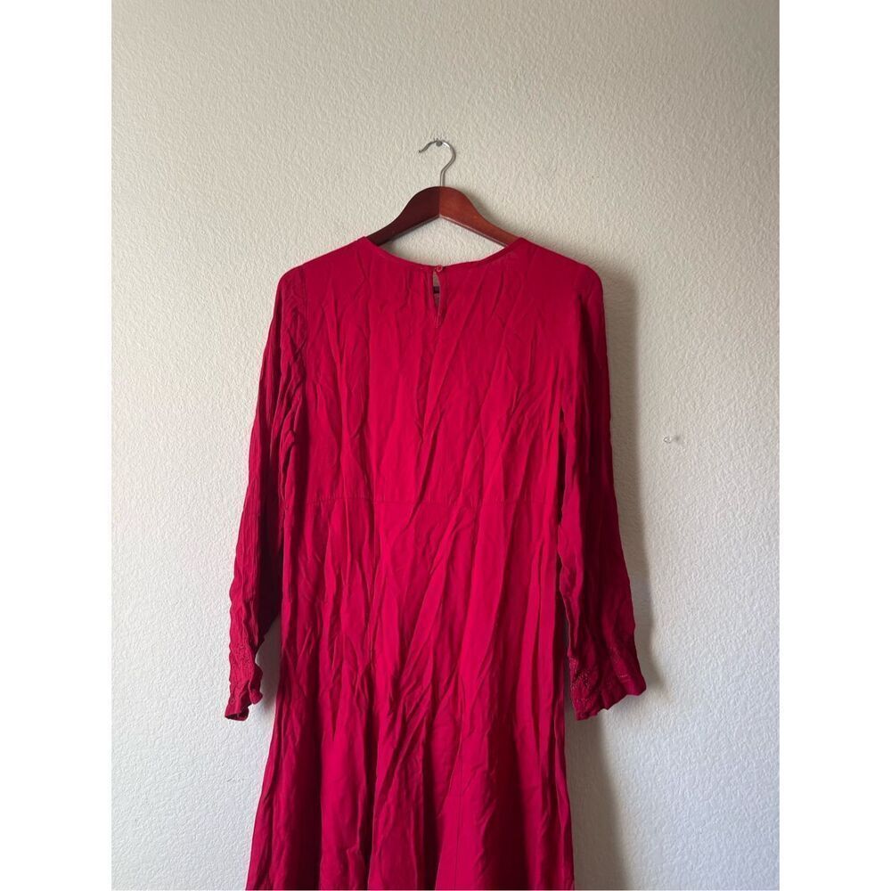 Vintage paragon embroidered midi boho lagenlook indie size medium - Picture 3 of 7